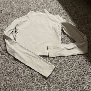 Lululemon All Aligned Mock Neck Long Sleeve shirt